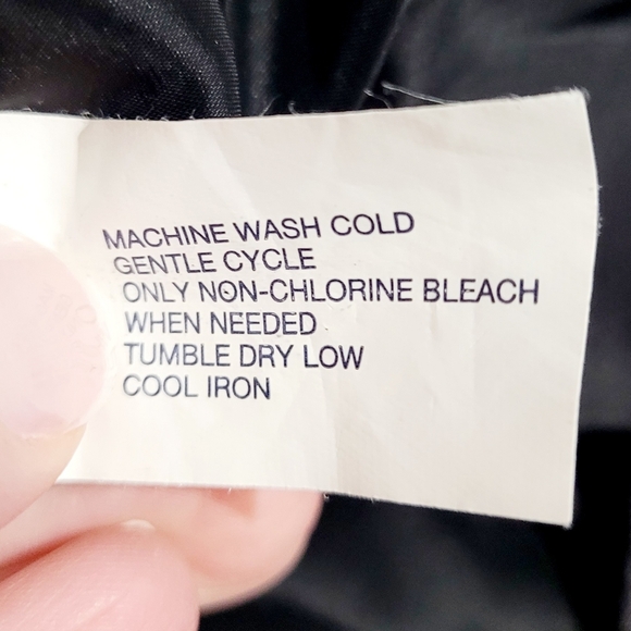 GAP Stretch Plaid Gray Button Detail Skirt Size 4 Career Preppy Lined Side  Zip - Picture 13 of 14